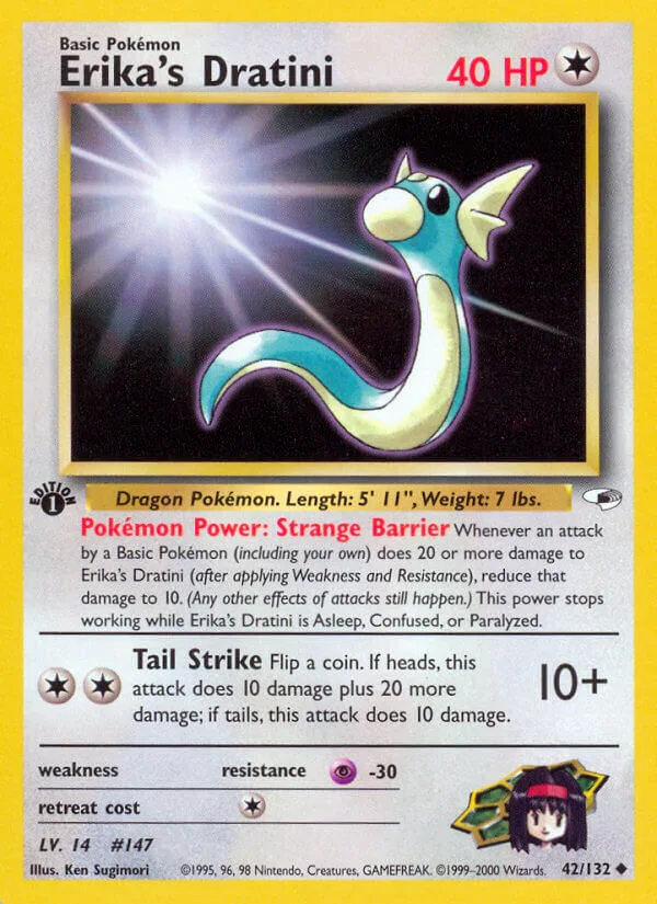 Erika’s Dratini, Gym Heroes 42/132