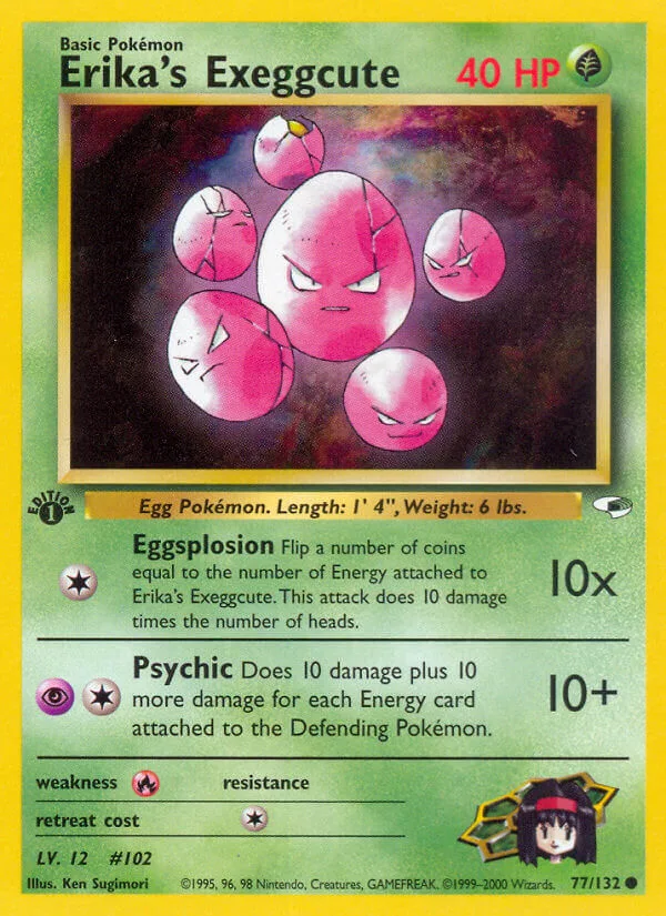 Erika’s Exeggcute, Gym Heroes 77/132
