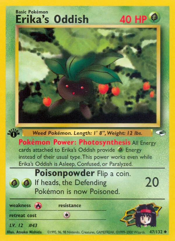 Erika’s Oddish, Gym Heroes 47/132