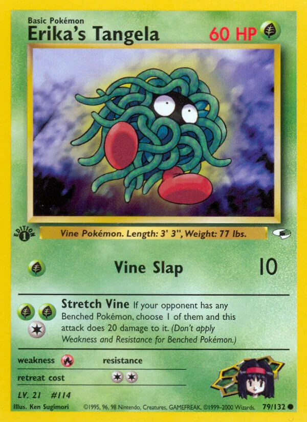 Erika’s Tangela, Gym Heroes 79/132