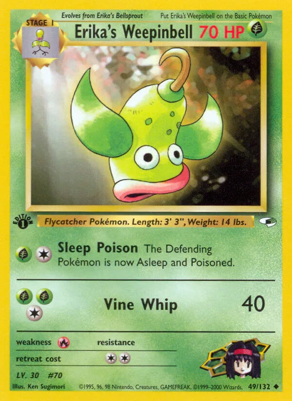 Erika’s Weepinbell, Gym Heroes 49/132