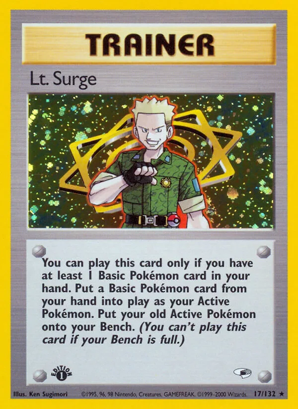 Lt. Surge, Gym Heroes 17/132