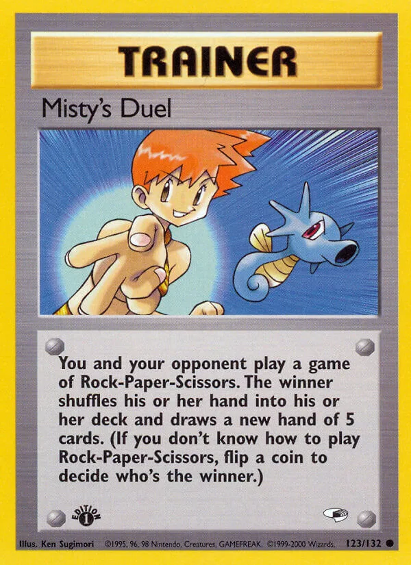 Misty’s Duel, Gym Heroes 123/132