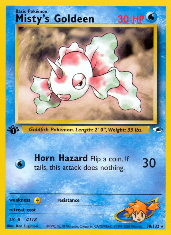 Misty’s Goldeen, Gym Heroes 30/132