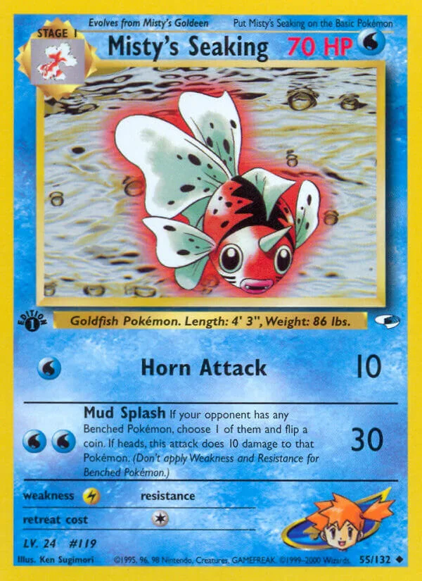 Misty’s Seaking, Gym Heroes 55/132