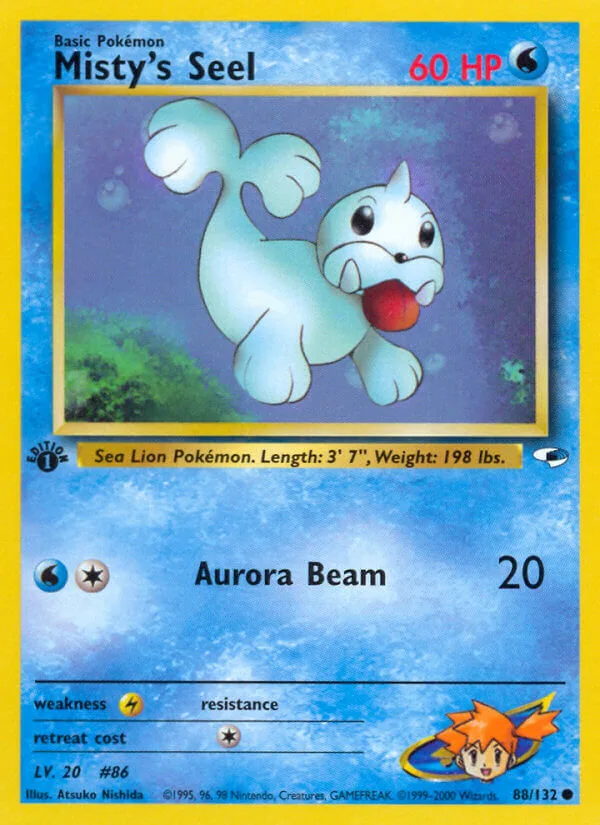 Misty’s Seel, Gym Heroes 88/132