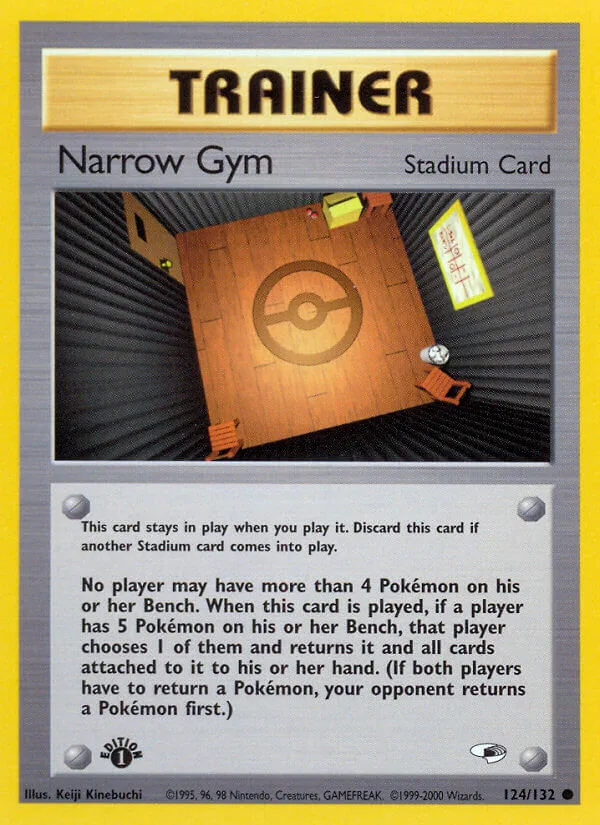 Narrow Gym, Gym Heroes 124/132