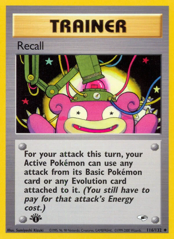 Recall, Gym Heroes 116/132