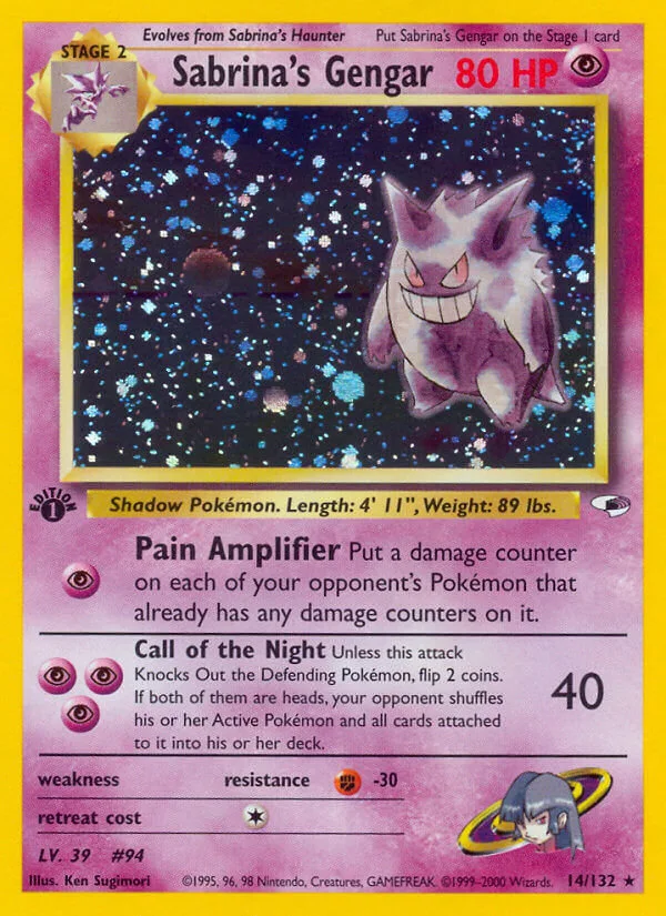 Sabrina’s Gengar, Gym Heroes 14/132
