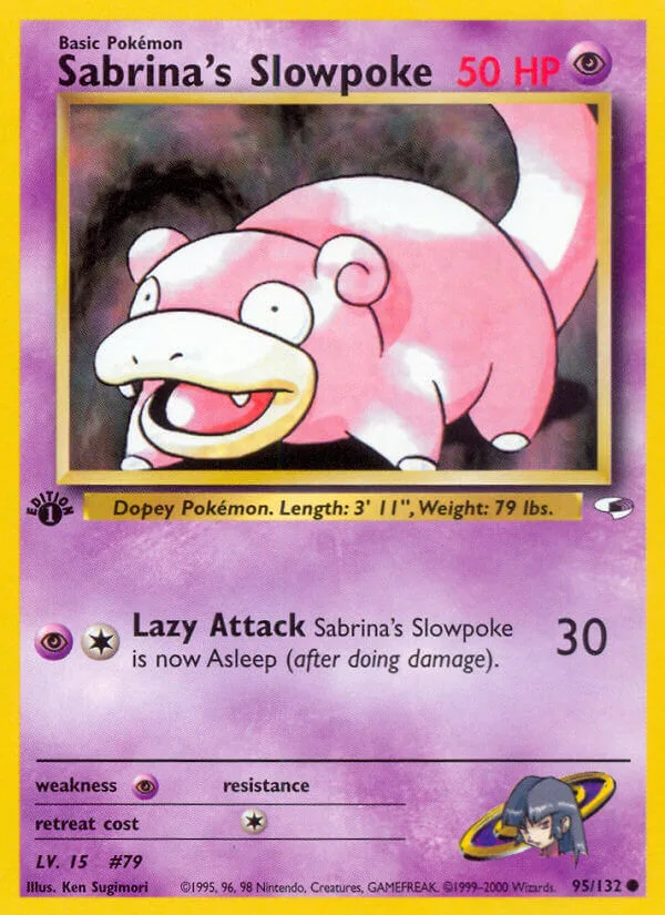 Sabrina’s Slowpoke, Gym Heroes 95/132
