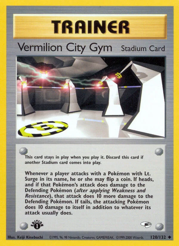 Vermilion City Gym, Gym Heroes 120/132