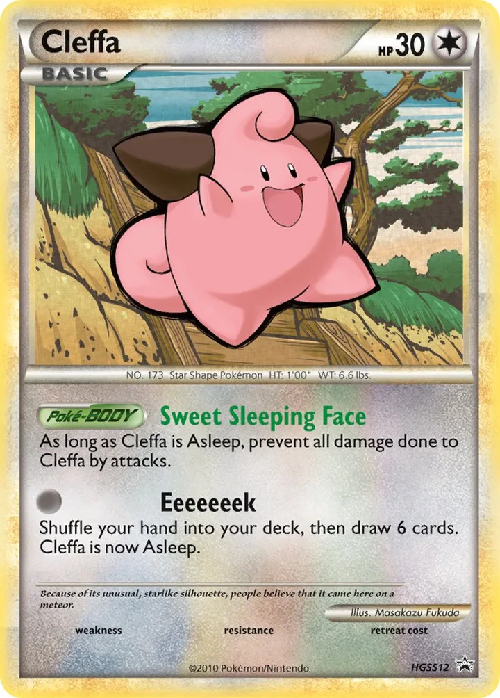 Cleffa, HeartGold & SoulSilver Promos HGSS12