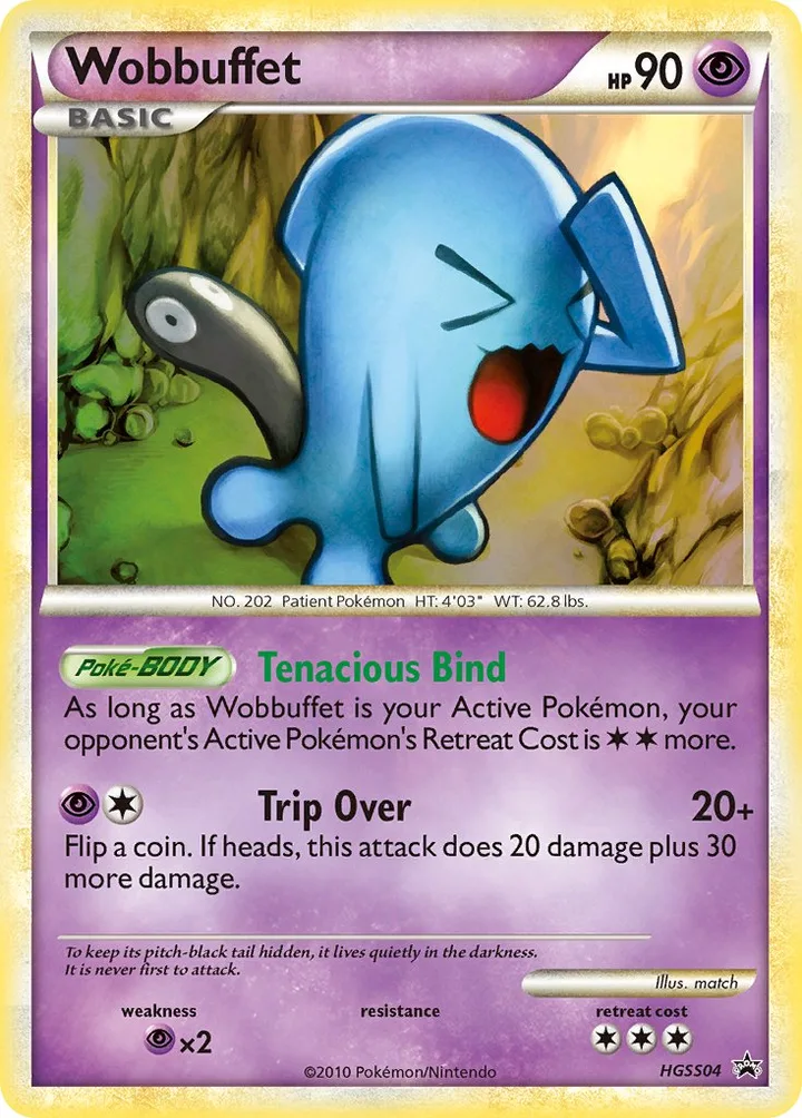 Wobbuffet, HeartGold & SoulSilver Promos HGSS04