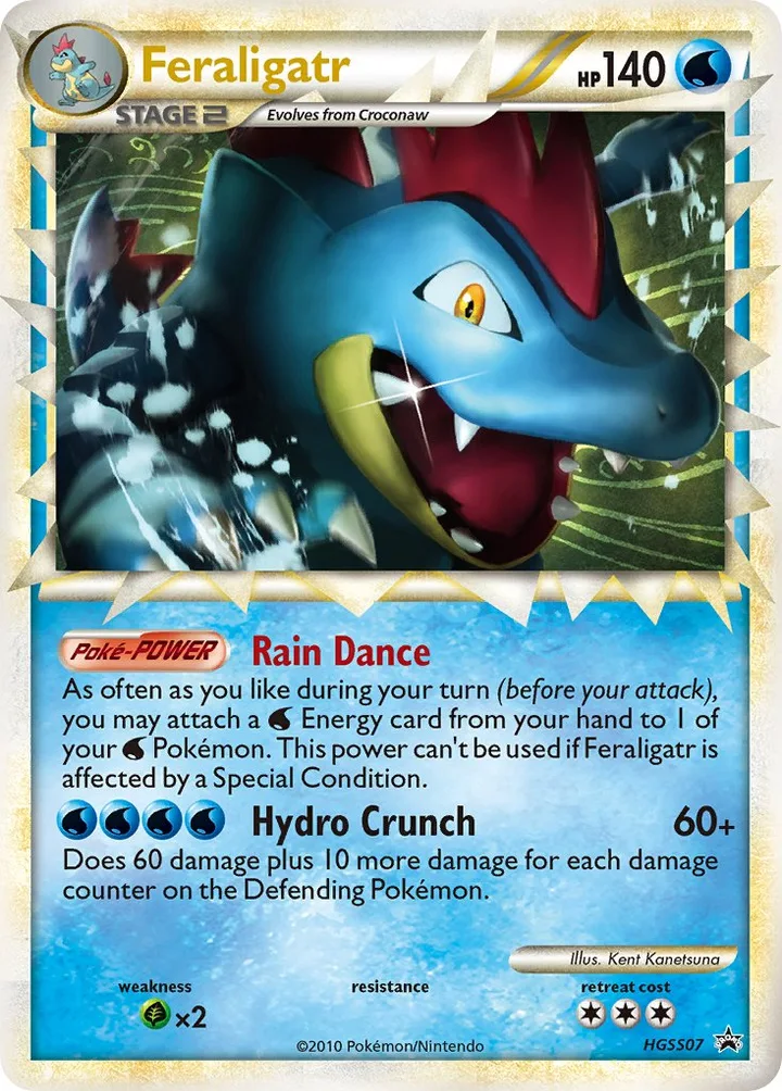 Feraligatr, HeartGold & SoulSilver Promos HGSS07