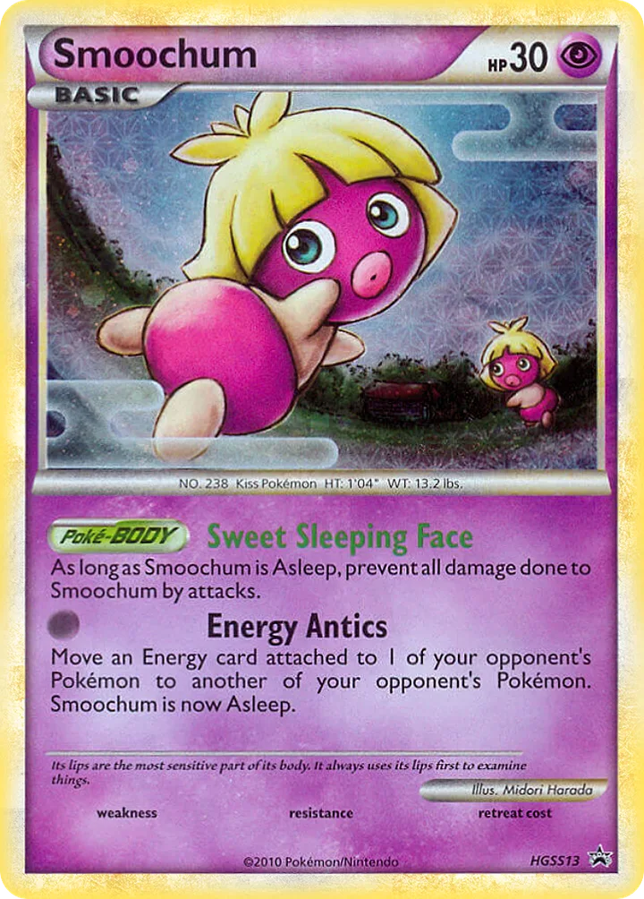 Smoochum, HeartGold & SoulSilver Promos HGSS13