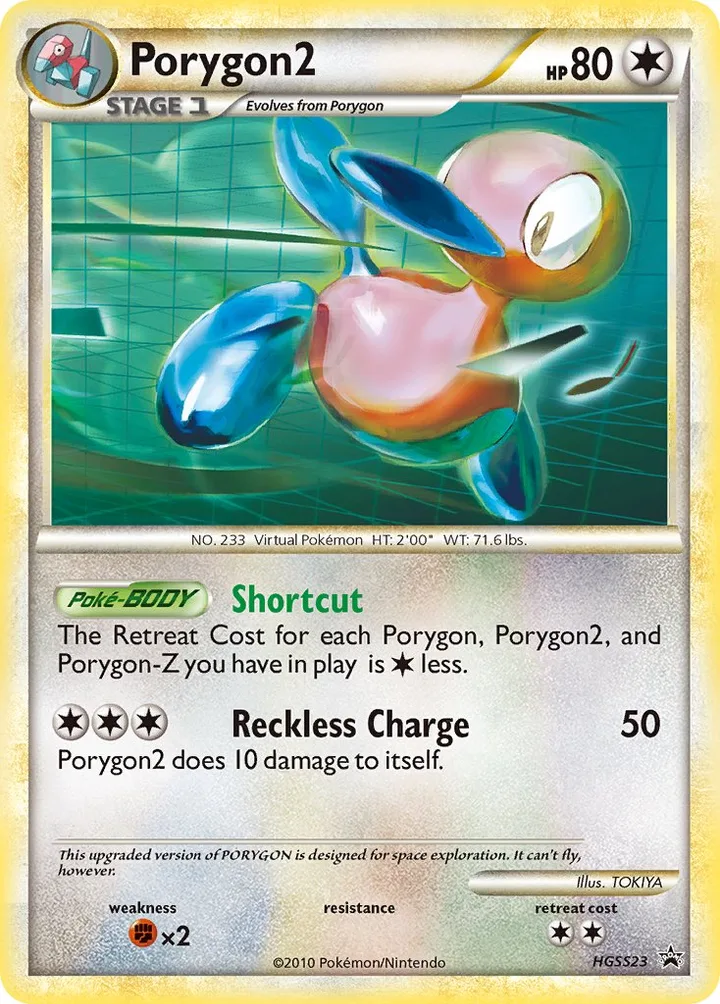 Porygon2, HeartGold & SoulSilver Promos HGSS23