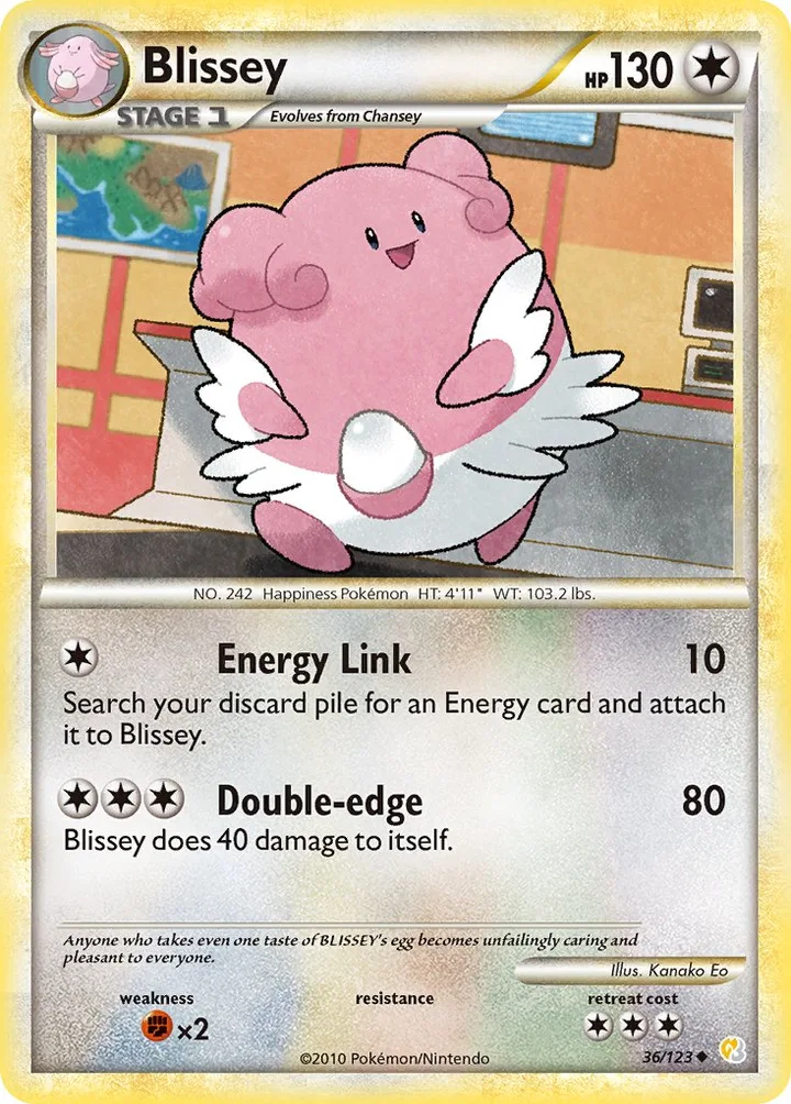 Blissey, HeartGold & SoulSilver 36/123