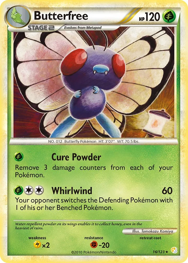 Butterfree, HeartGold & SoulSilver 16/123