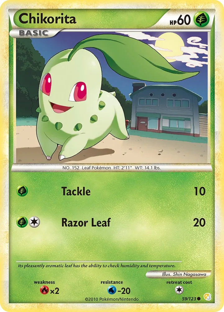 Chikorita, HeartGold & SoulSilver 59/123