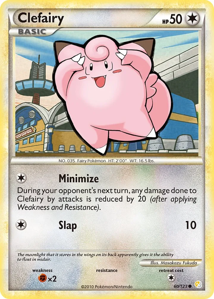 Clefairy, HeartGold & SoulSilver 60/123