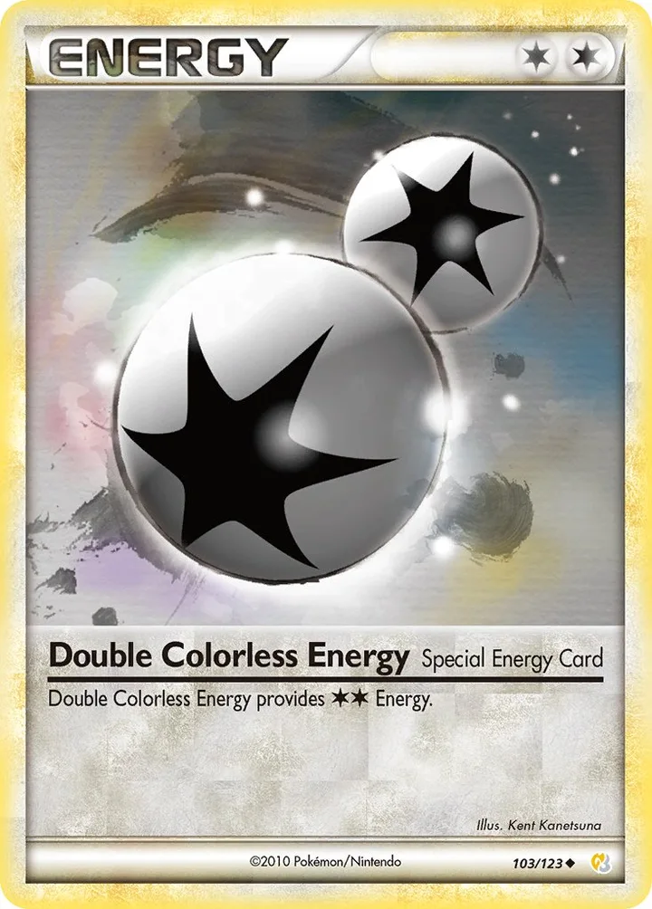 Double Colorless Energy, HeartGold & SoulSilver 103/123