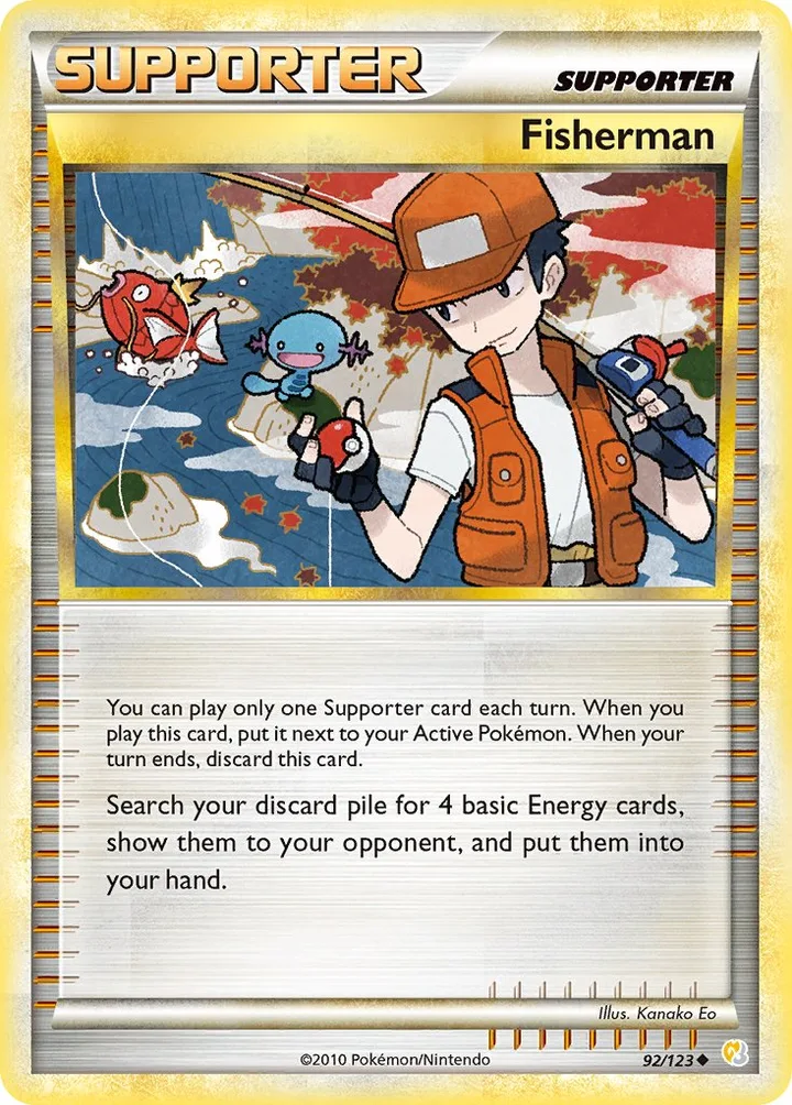 Fisherman, HeartGold & SoulSilver 92/123