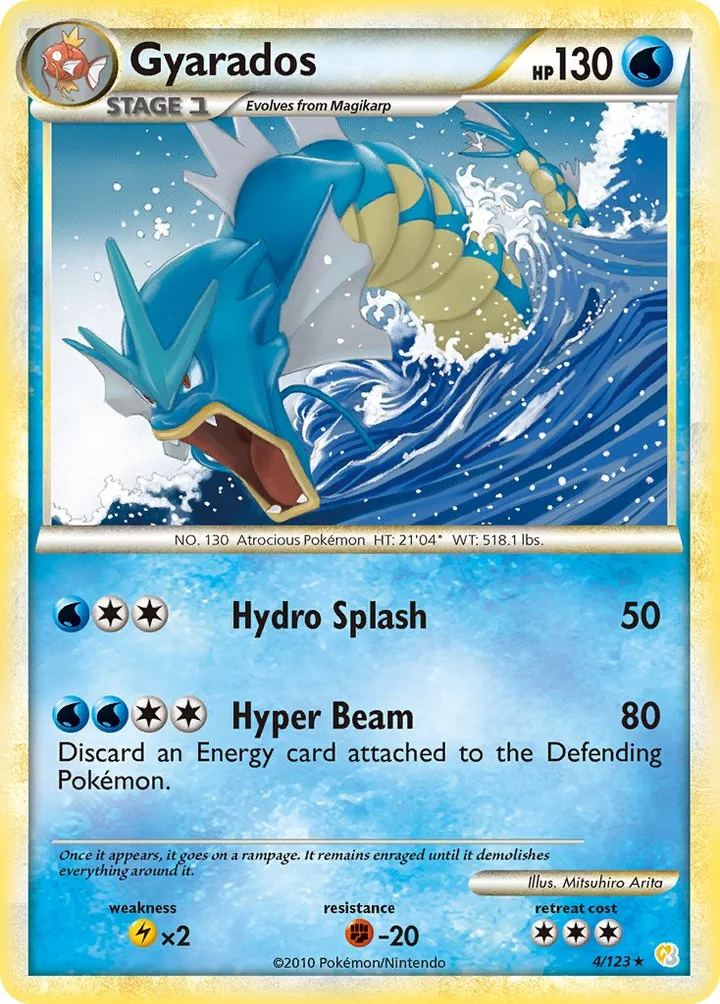 Gyarados, HeartGold & SoulSilver 4/123