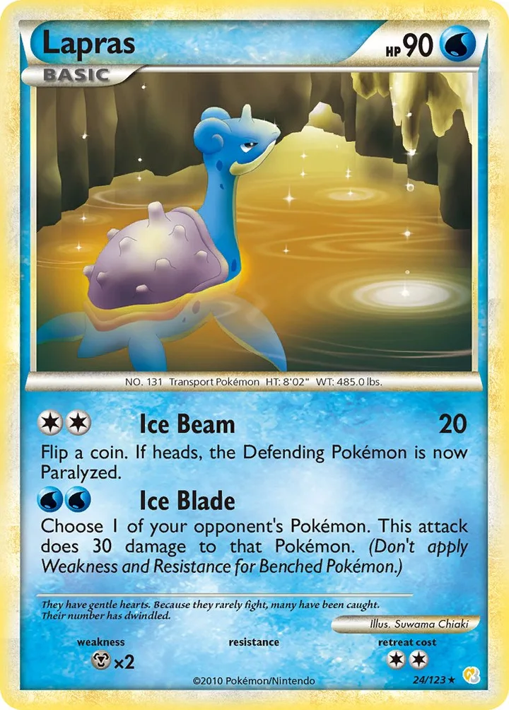 Lapras, HeartGold & SoulSilver 24/123