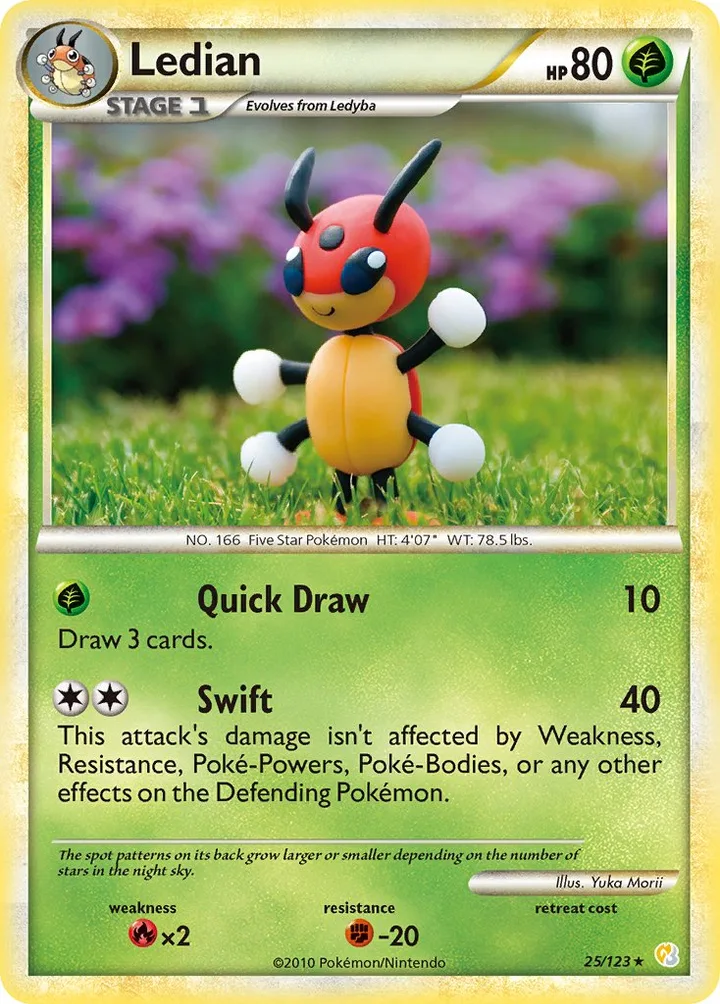 Ledian, HeartGold & SoulSilver 25/123