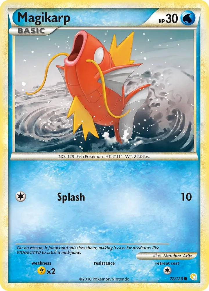 Magikarp, HeartGold & SoulSilver 72/123