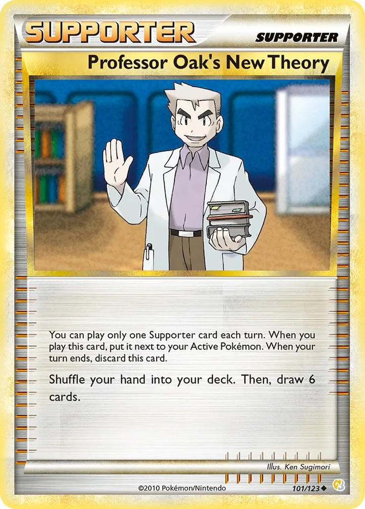 Professor Oak’s New Theory, HeartGold & SoulSilver 101/123