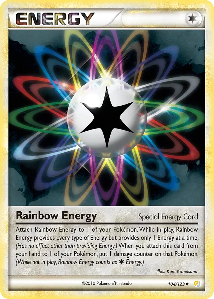 Rainbow Energy, HeartGold & SoulSilver 104/123