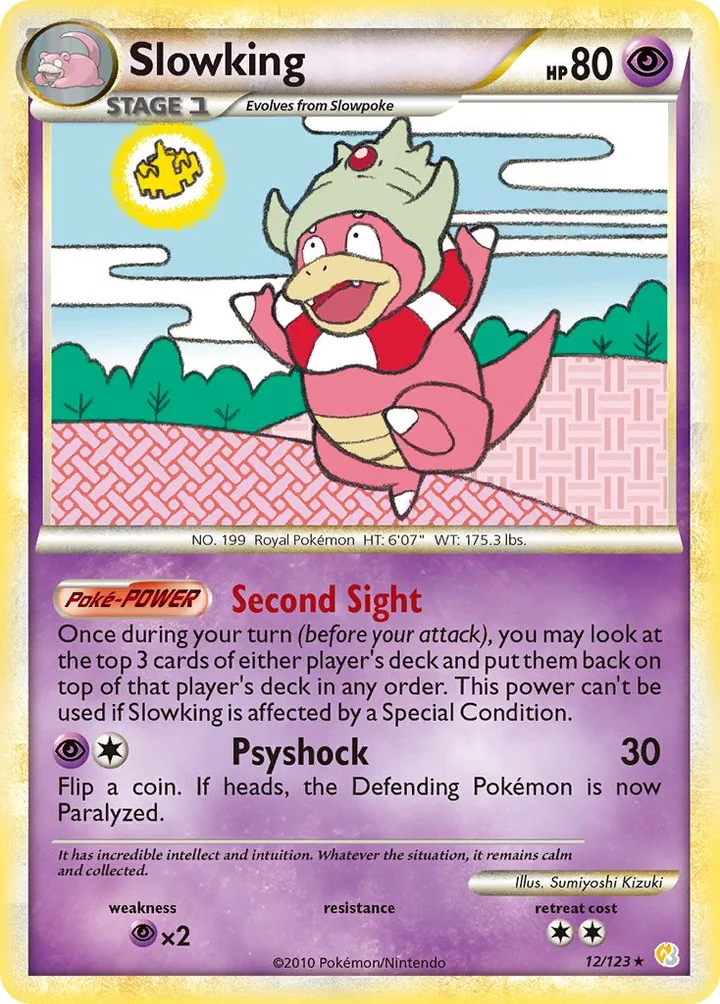 Slowking, HeartGold & SoulSilver 12/123