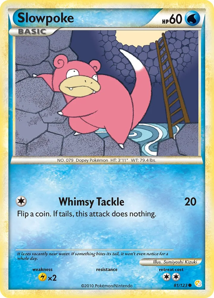 Slowpoke, HeartGold & SoulSilver 81/123