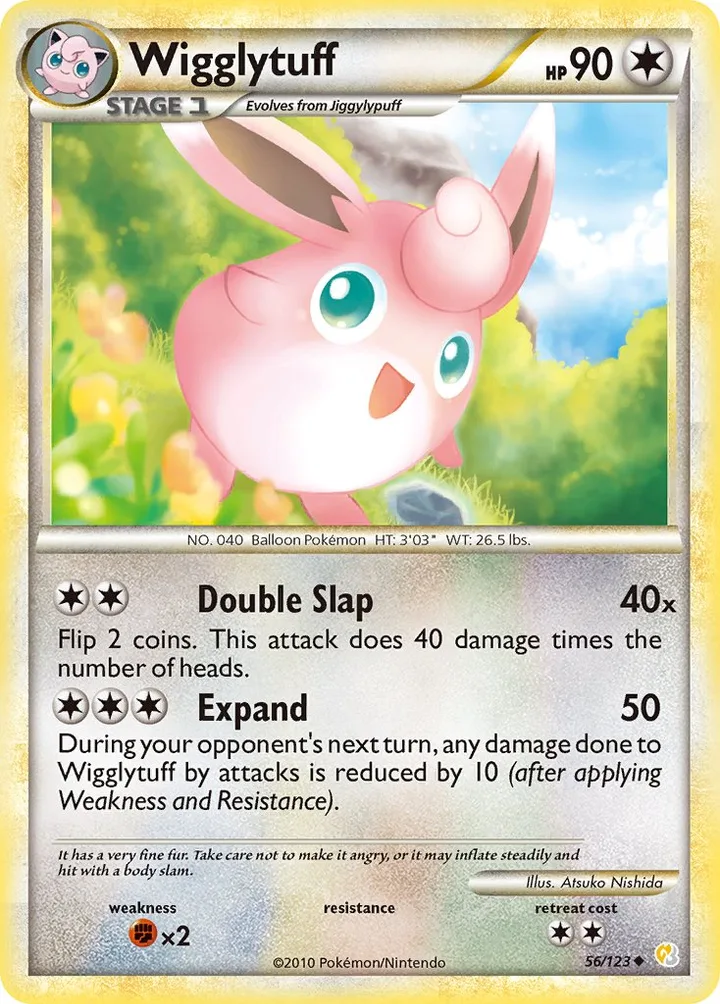 Wigglytuff, HeartGold & SoulSilver 56/123