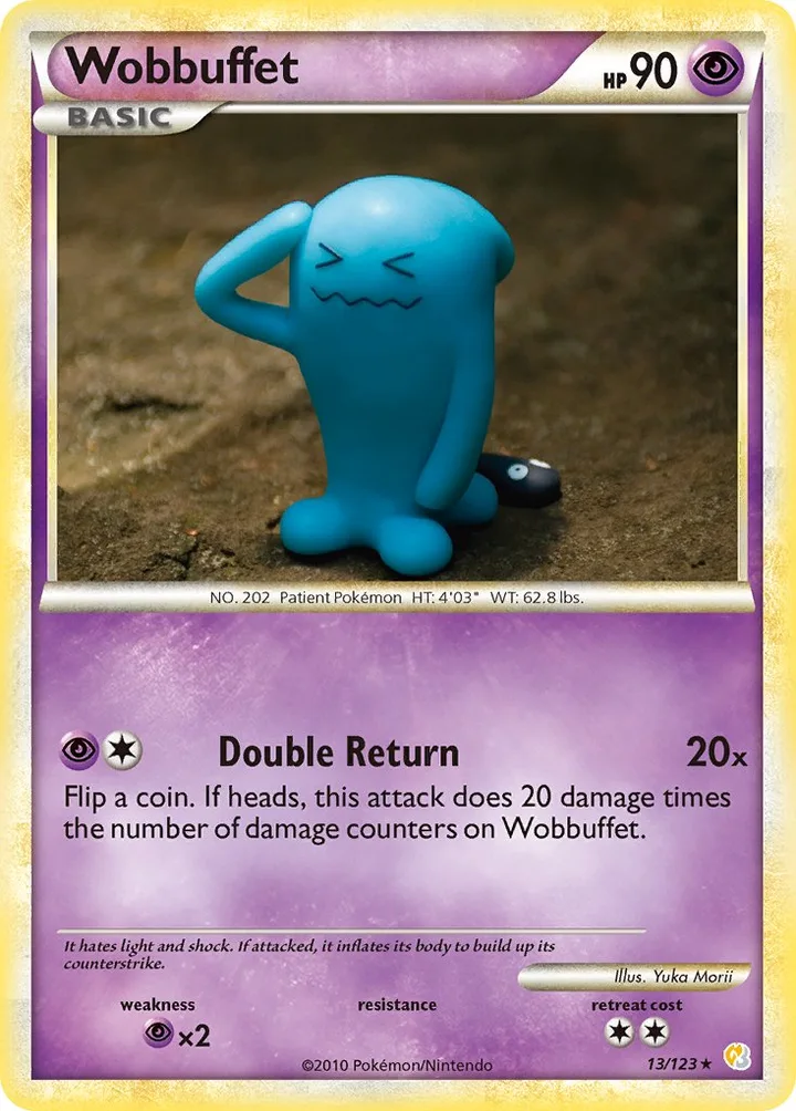 Wobbuffet, HeartGold & SoulSilver 13/123