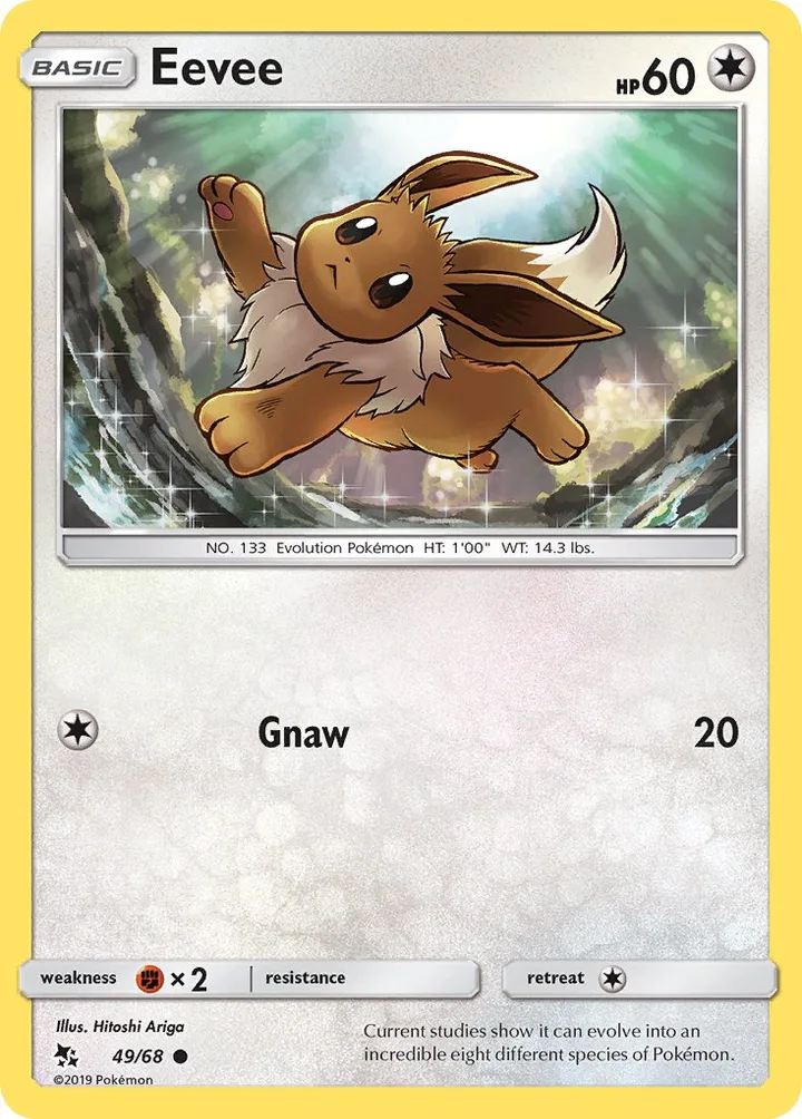 Eevee, Hidden Fates 49/68