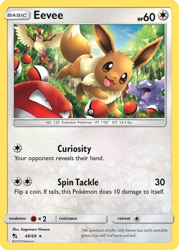 Eevee, Hidden Fates 48/68