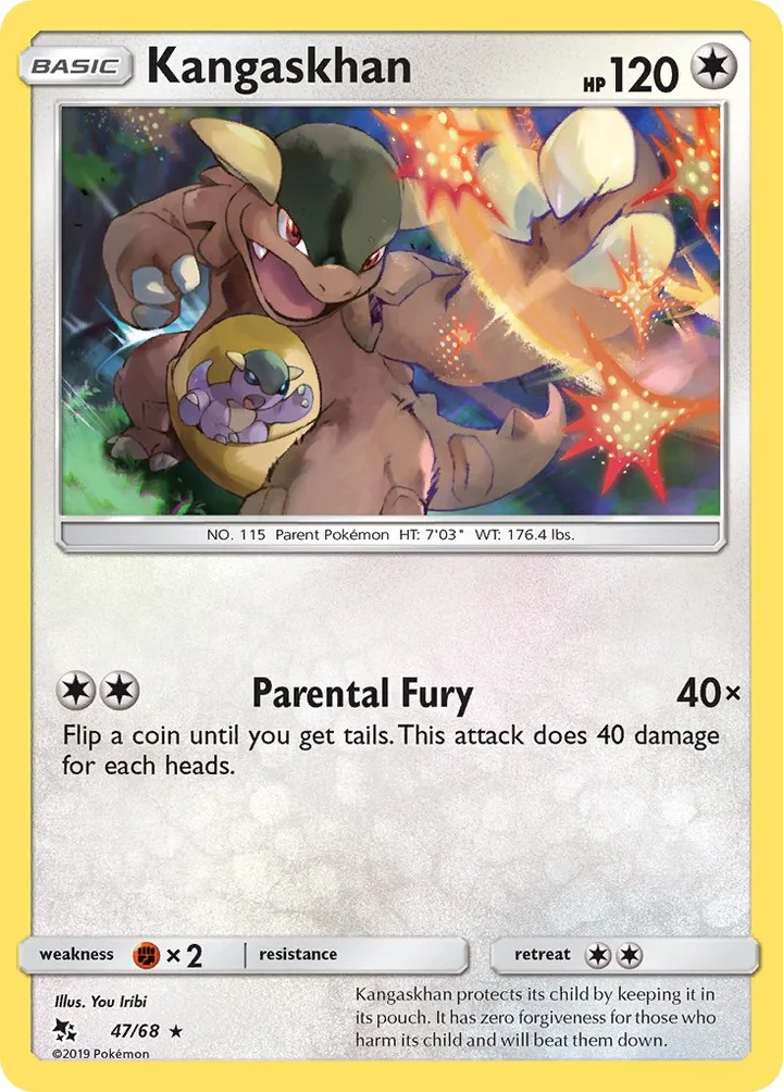 Kangaskhan, Hidden Fates 47/68
