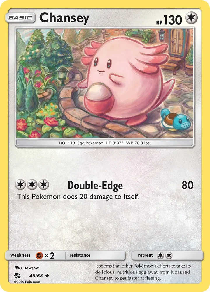 Chansey, Hidden Fates 46/68