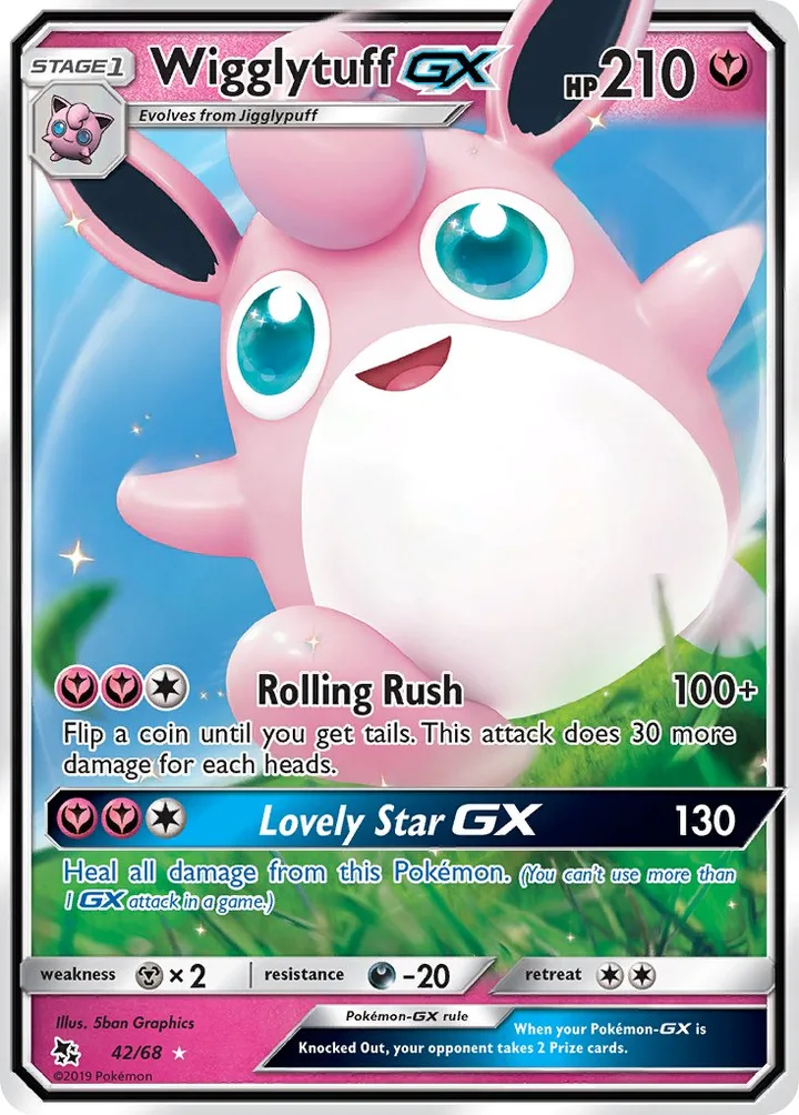 Wigglytuff-GX, Hidden Fates 42/68