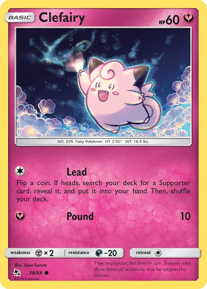Clefairy, Hidden Fates 38/68