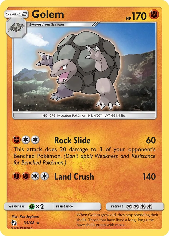 Golem, Hidden Fates 35/68