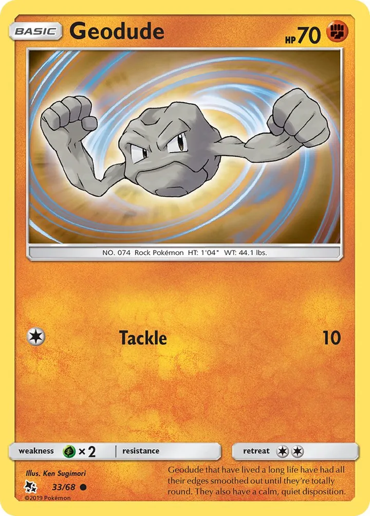 Geodude, Hidden Fates 33/68