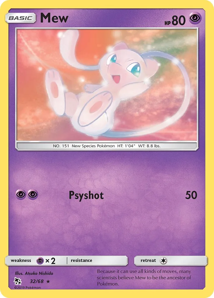 Mew, Hidden Fates 32/68
