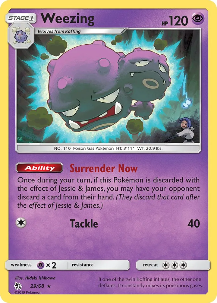 Weezing, Hidden Fates 29/68