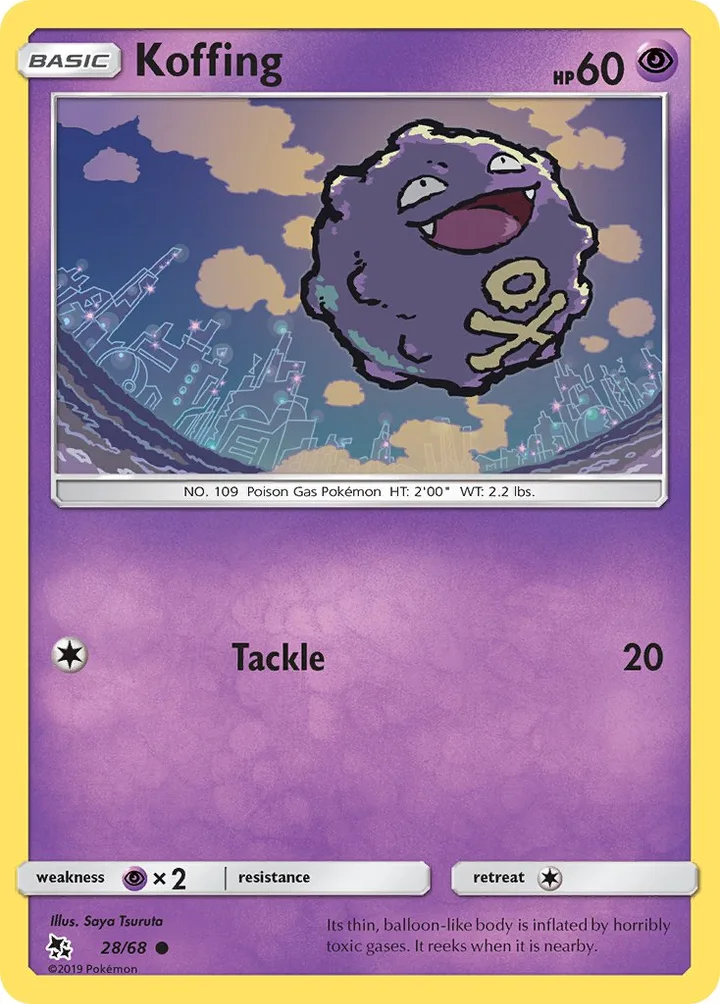 Koffing, Hidden Fates 28/68