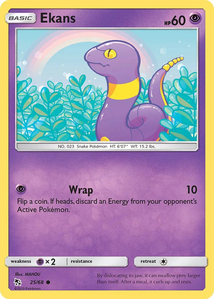 Ekans, Hidden Fates 25/68