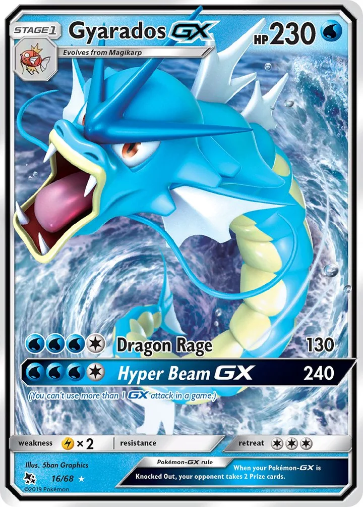 Gyarados-GX, Hidden Fates 16/68