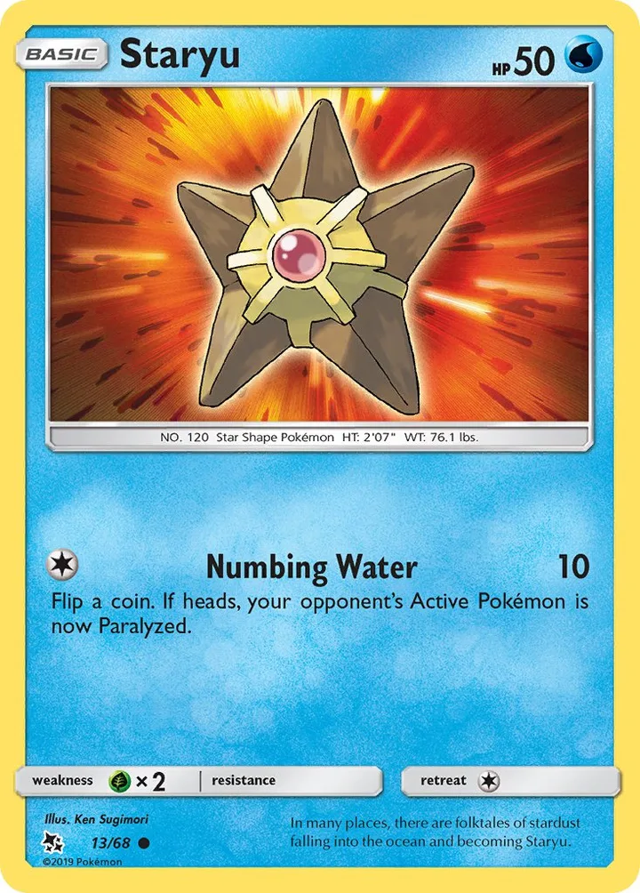 Staryu, Hidden Fates 13/68